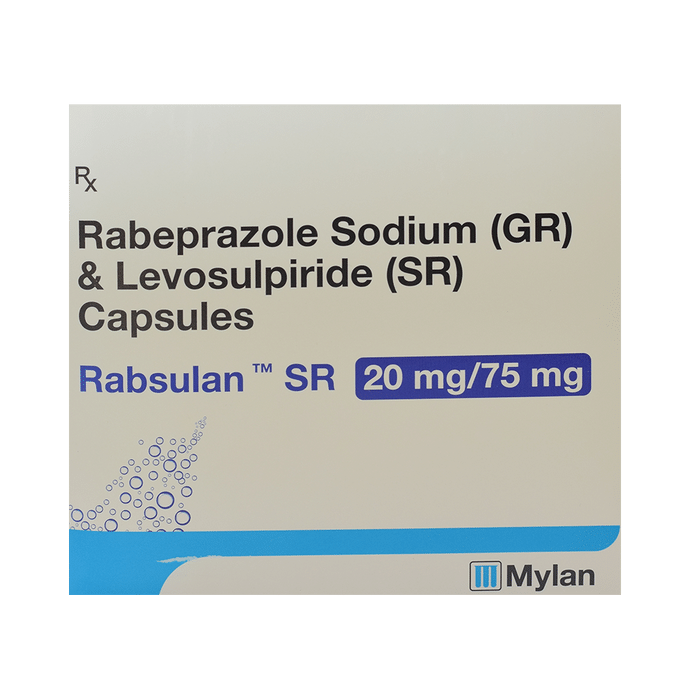 Rabsulan 75mg/20mg Capsule SR