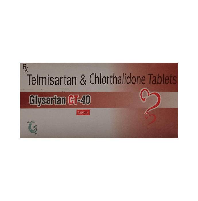 Glysartan CT 40 Tablet