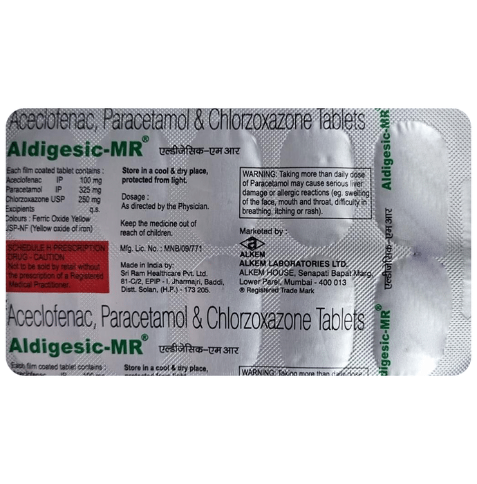 Aldigesic MR Tablet