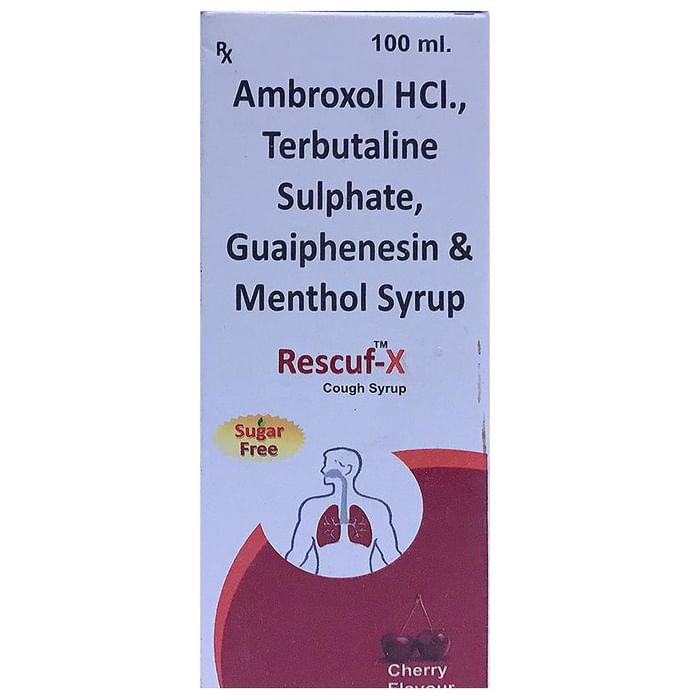 Rescuf-X Syrup Cherry Sugar Free