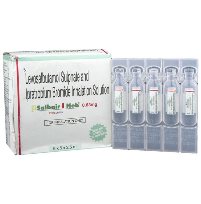 Salbair I Neb 0.63mg Transpules 2.5ml
