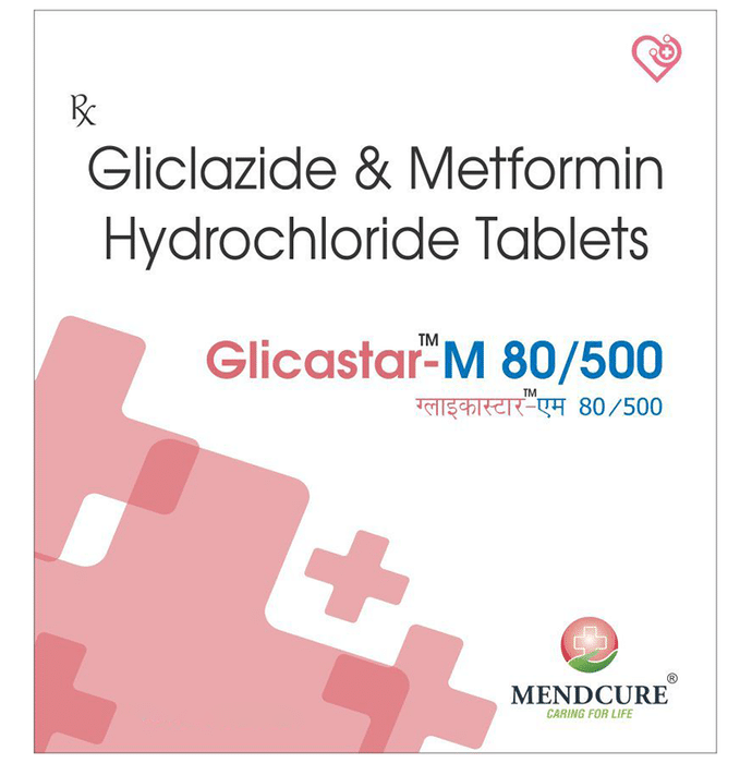Glicastar-M 80/500 Tablet
