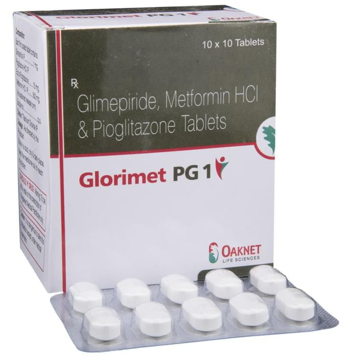 Glorimet PG 1 Tablet SR