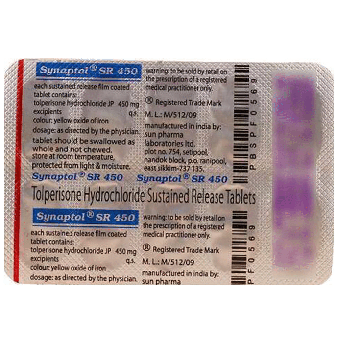 Synaptol SR 450 Tablet