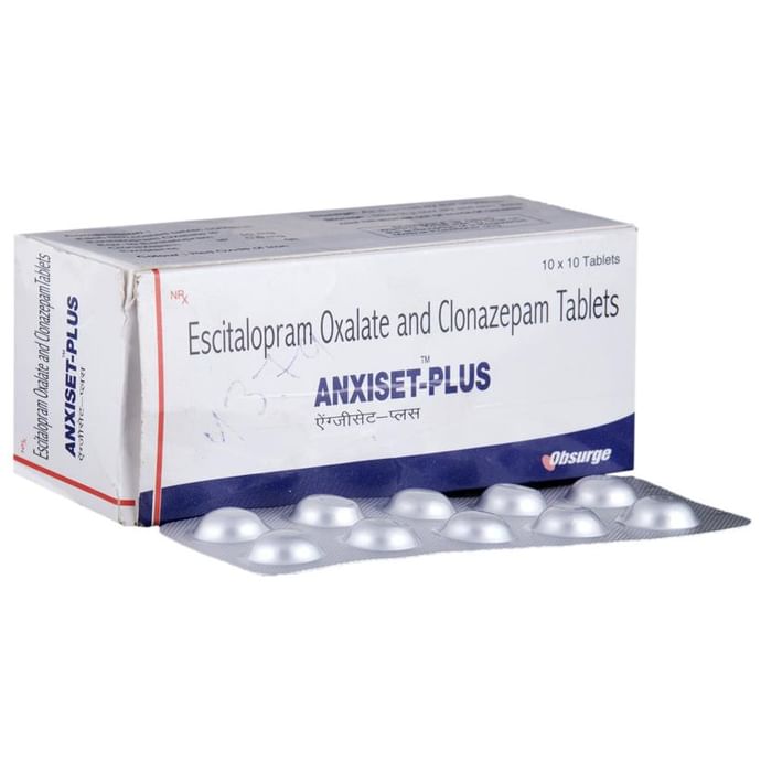 Anxiset Plus 0.5 mg/10 mg Tablet