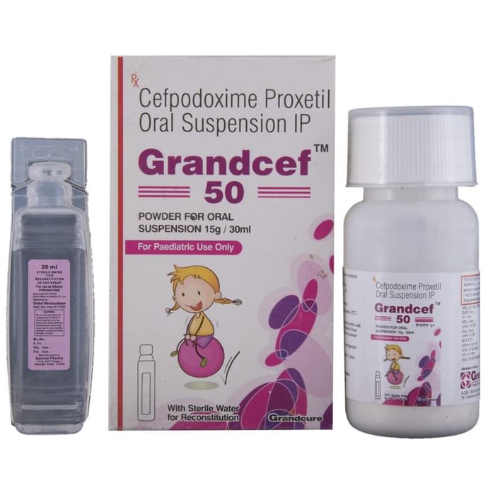 Grandcef 50 Oral Suspension