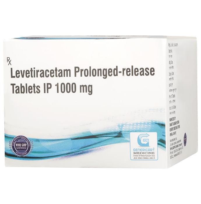 Genericart Levetiracetam 1000mg Tablet PR