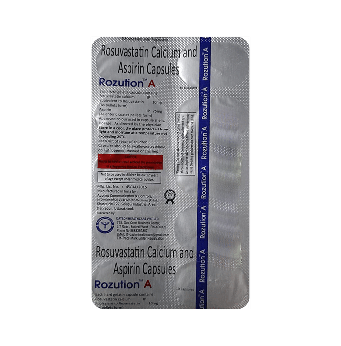 Rozution A 10mg/75mg Capsule