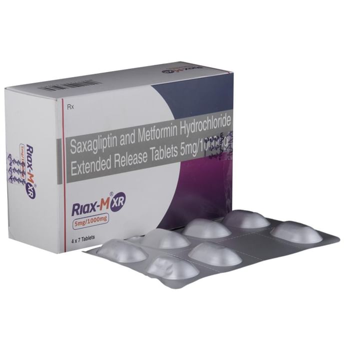 Riax-M XR 5mg/1000mg Tablet