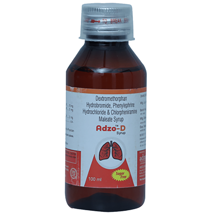 Adzo-D Syrup Sugar Free