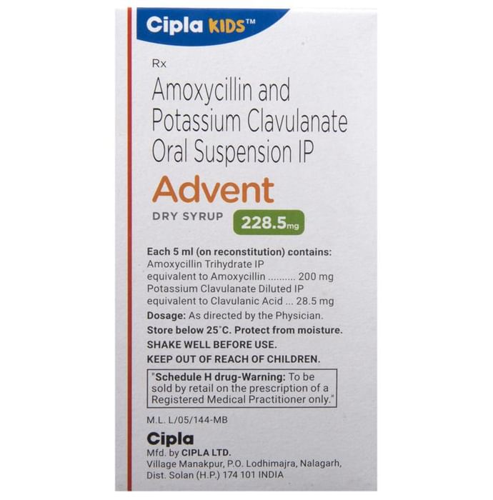 Advent 228.5mg Dry Syrup