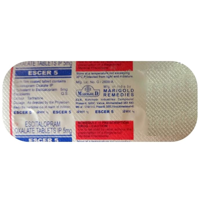 Escer 5mg Tablet