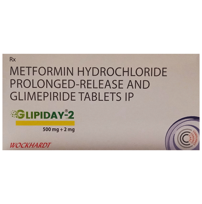 Glipiday 2 Tablet PR