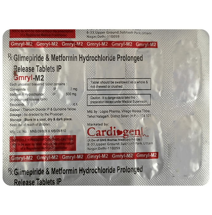 Gmryl-M2 Tablet PR