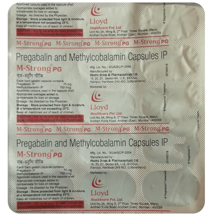 M-Strong PG Capsule