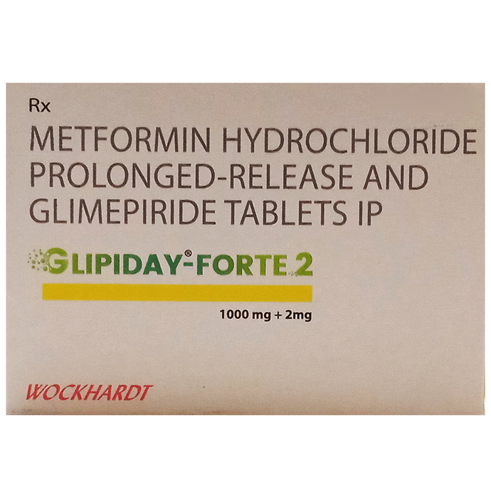 Glipiday-Forte 2 Tablet PR