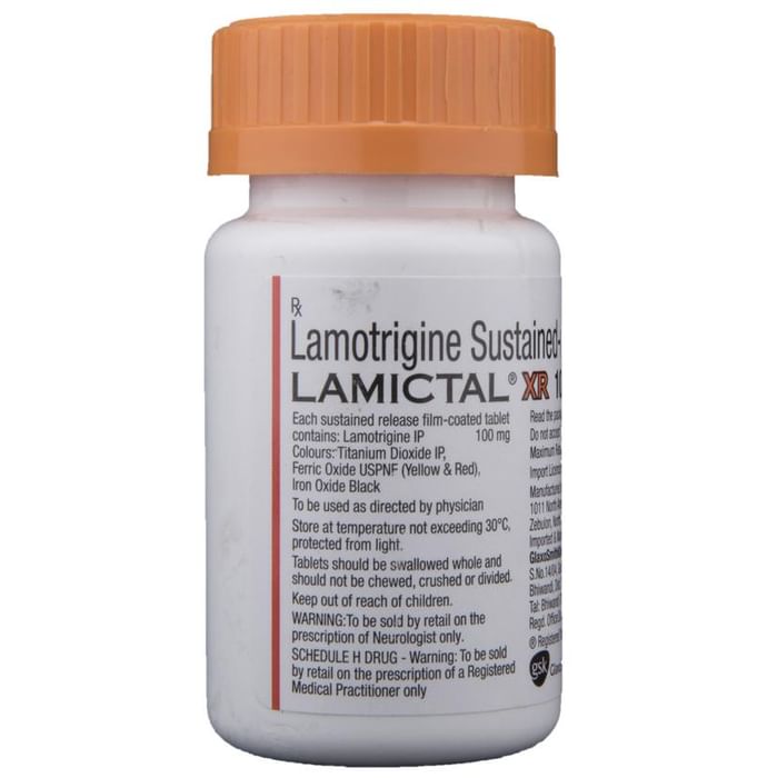 Lamictal XR 100mg Tablet