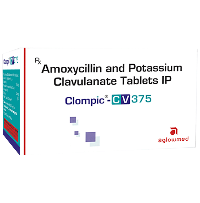 Clompic-CV 375 Tablet