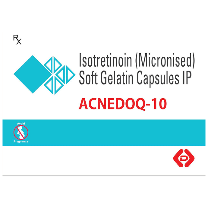 Acnedoq 10 Soft Gelatin Capsule