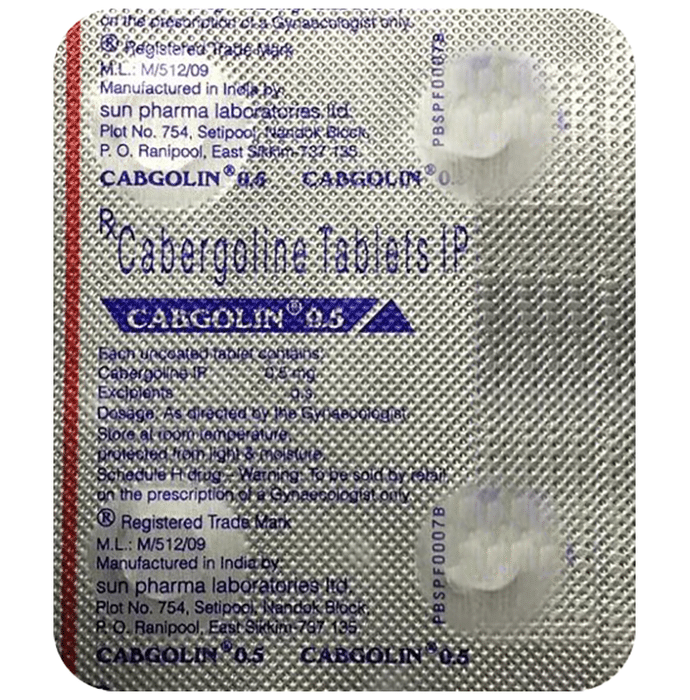 Cabgolin 0.5 Tablet