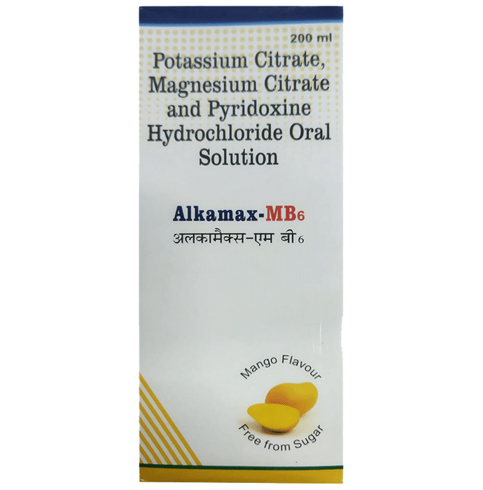 Alkamax MB6 Oral Solution Mango Sugar Free