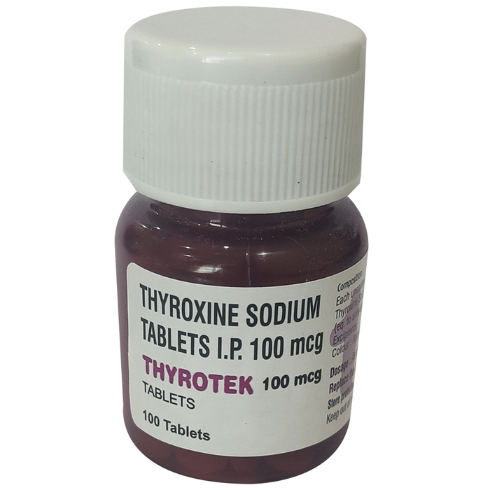 Thyrotek 100mcg Tablet