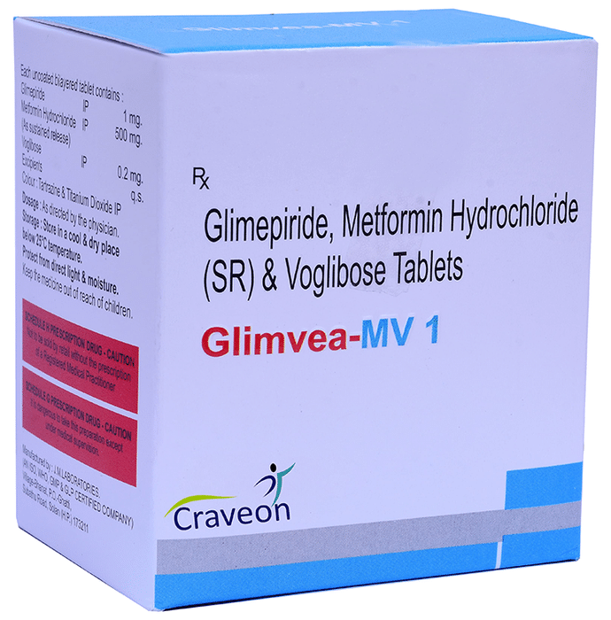 Glimvea-MV 1 Tablet SR