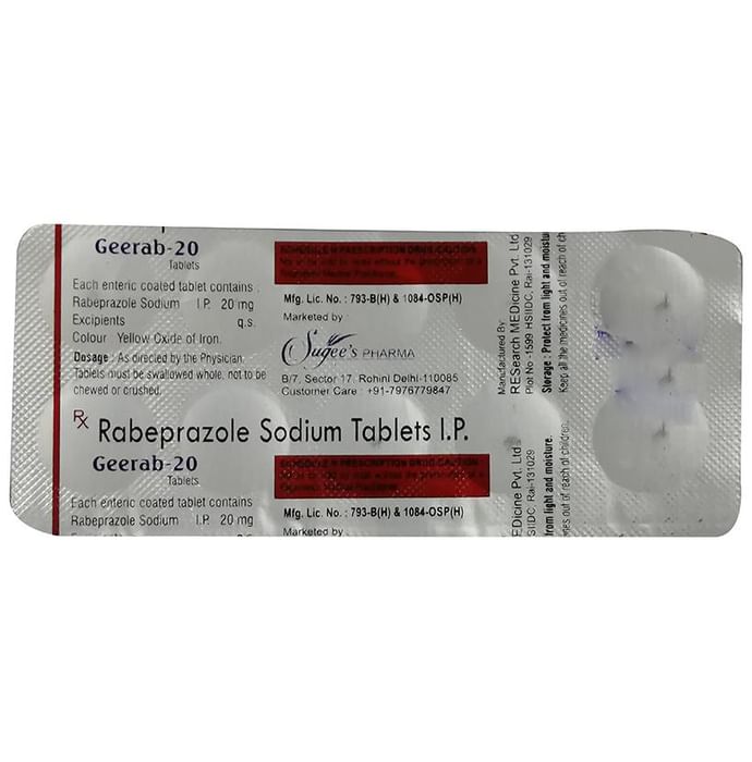 Geerab 20 Tablet