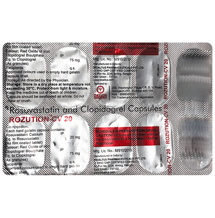 Rozution-CV 20 Capsule