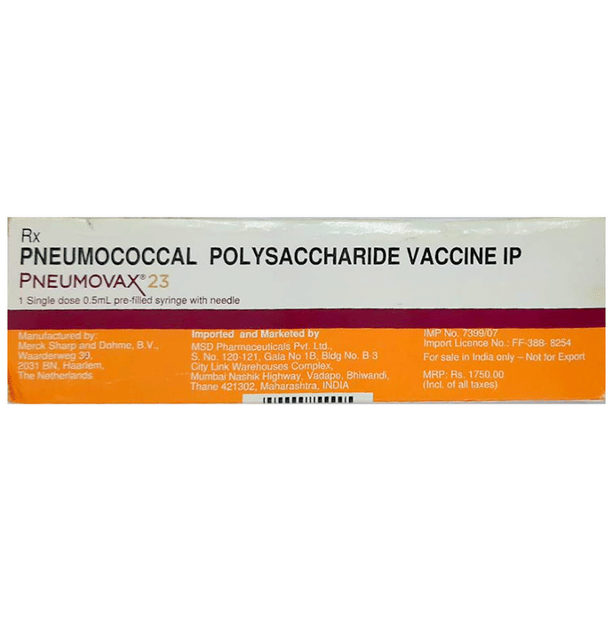 Pneumovax 23 Vaccine