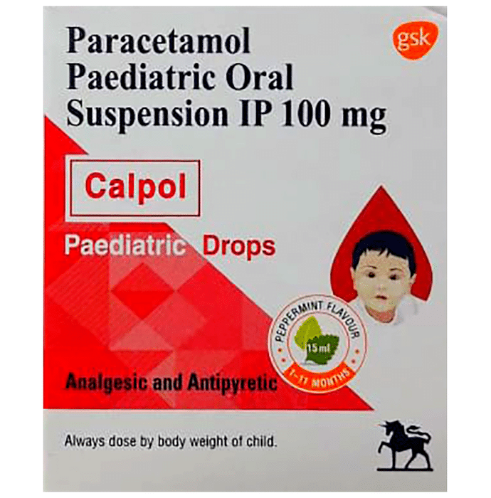 Calpol Paediatric Drops Peppermint