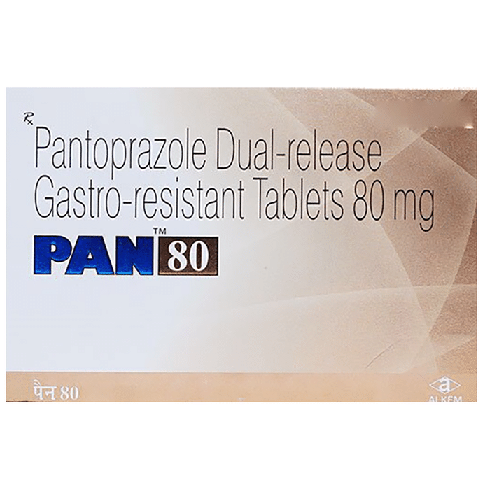 PAN 80mg Tablet