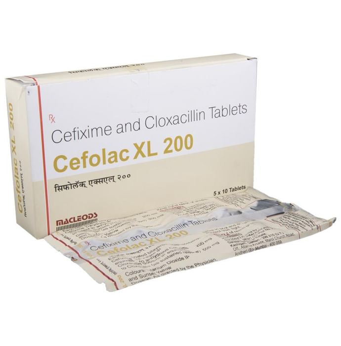 Cefolac XL 200 Tablet