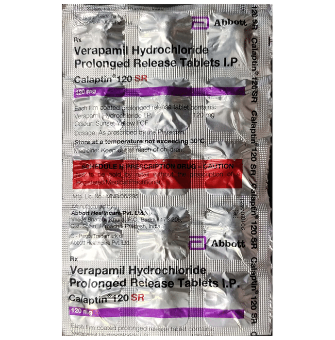 Calaptin 120 SR Tablet