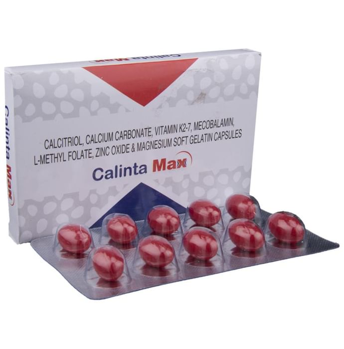 Calinta Max Soft Gelatin Capsule