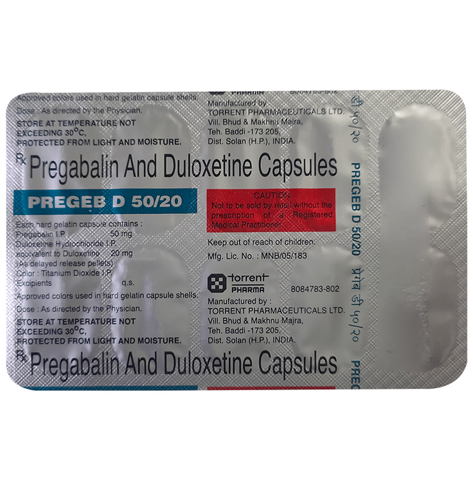 Pregeb D 50/20 Capsule