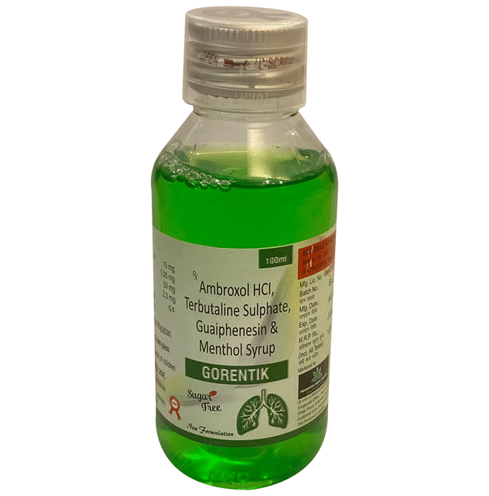 Gorentik Syrup Sugar Free