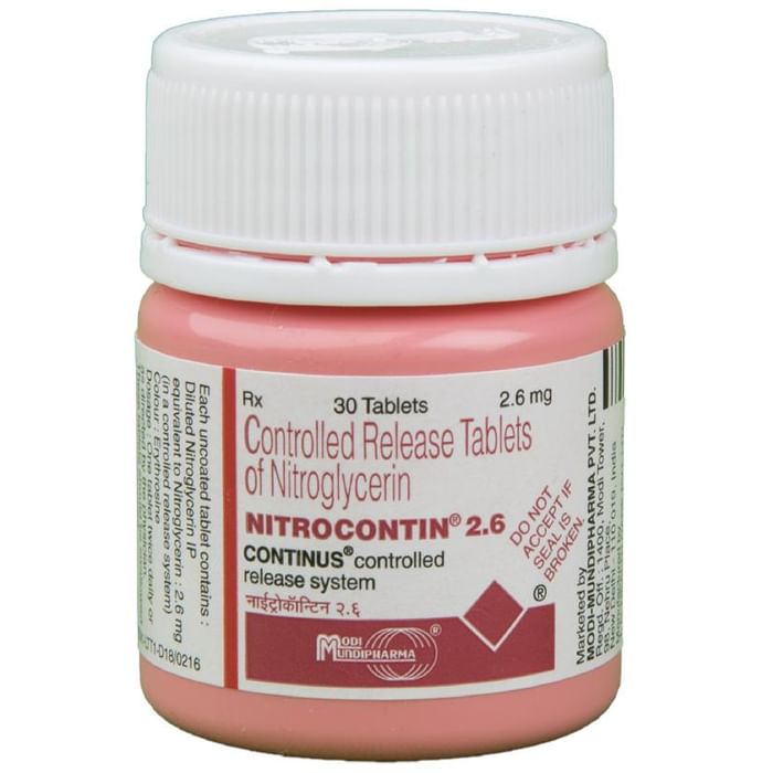Nitrocontin 2.6 Tablet CR