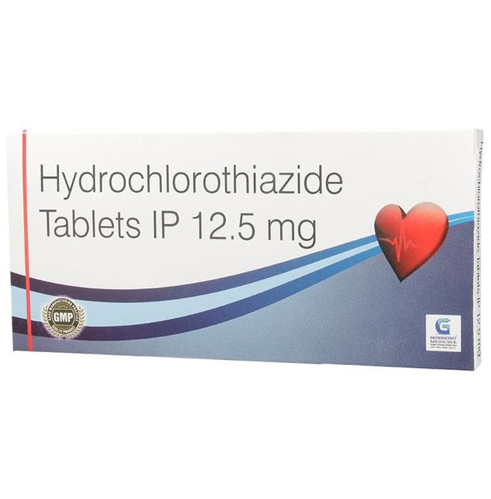 Genericart Hydrochlorothiazide 12.5mg Tablet