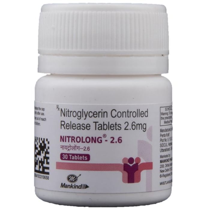 Nitrolong 2.6 Tablet CR