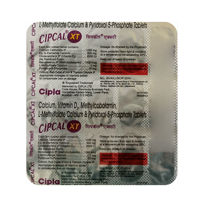 Cipcal-XT Tablet