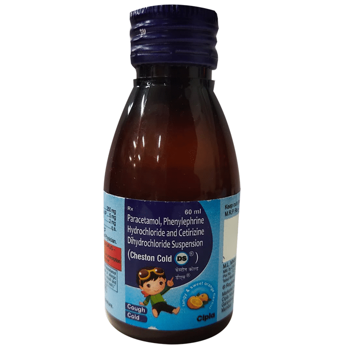 Cheston Cold DS Syrup Tangy & Sweet Orange Flavour