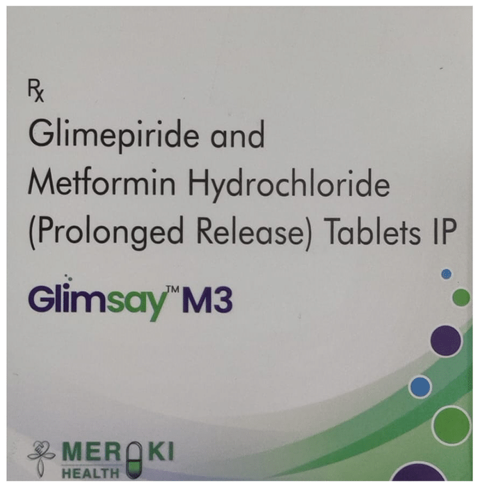 Glimsay M 3 Tablet PR