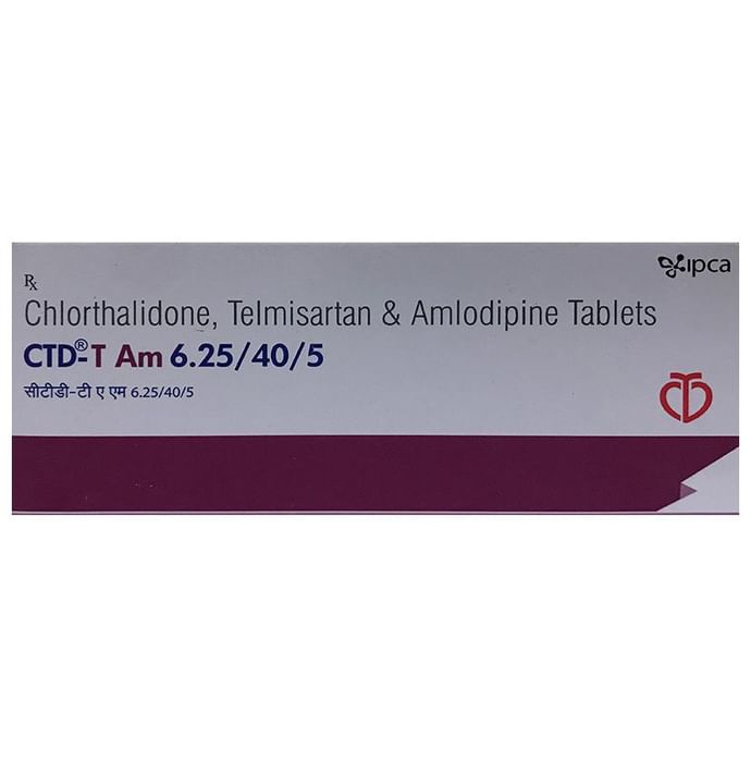 CTD-T AM 6.25/40/5 Tablet