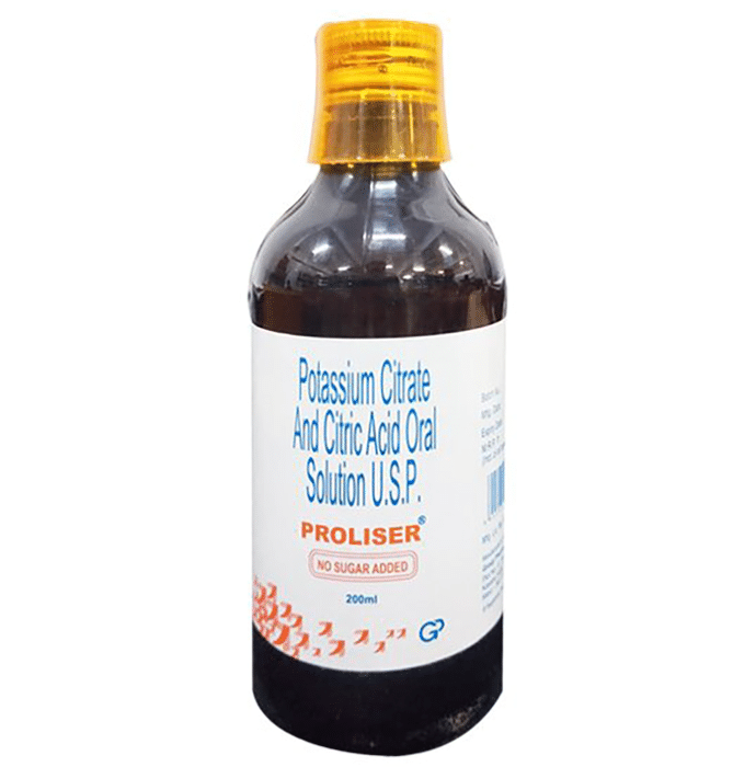 Proliser Syrup Sugar Free