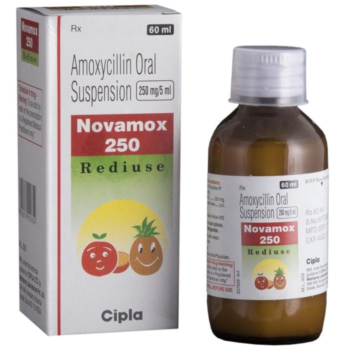 Novamox 250 Rediuse Oral Suspension