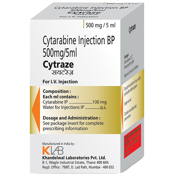 Cytraze 500mg Injection