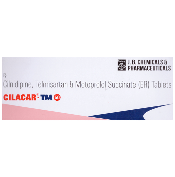 Cilacar TM 50 Tablet ER