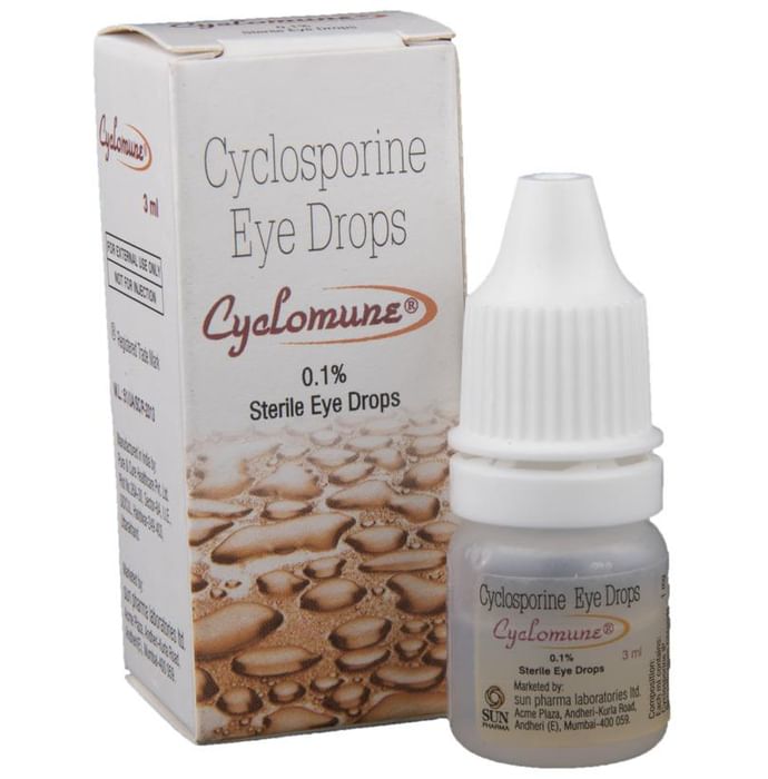 Cyclomune 0.1% Eye Drop