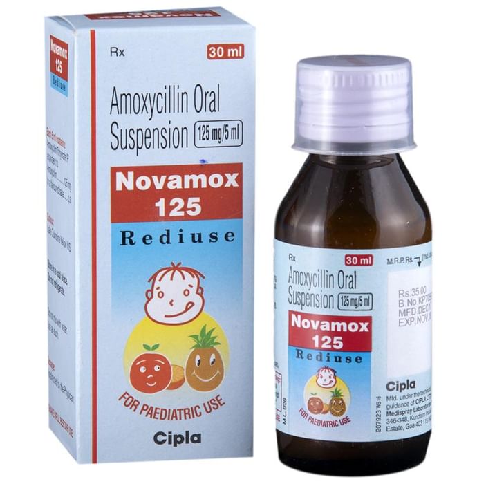 Novamox 125 Rediuse Oral Suspension